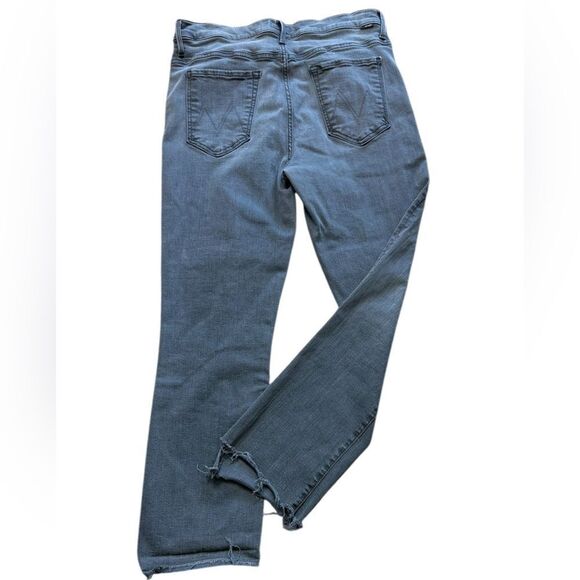 Mother Jeans the Insider Fray Cropped Black Jeans - Picture 3 of 8